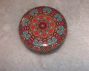 Luxurious Orange Scented Mini Candle for Relaxation and Calming Ambiance