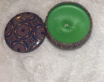 Mint Scented Mini Candle