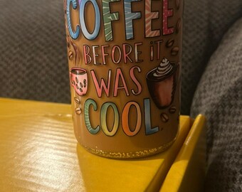 Magical Snow Globe Coffee Tumbler - Fun Double-Wall Insulated Cup for Quirky Morning Brews