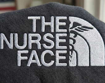 Nurse Embroidery Designs, The Nurse Face, Machine Embroidery Files, Embroidery Shirts, Pes Dst Files
