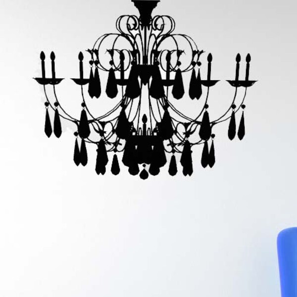 Chandelier Sticker Etsy