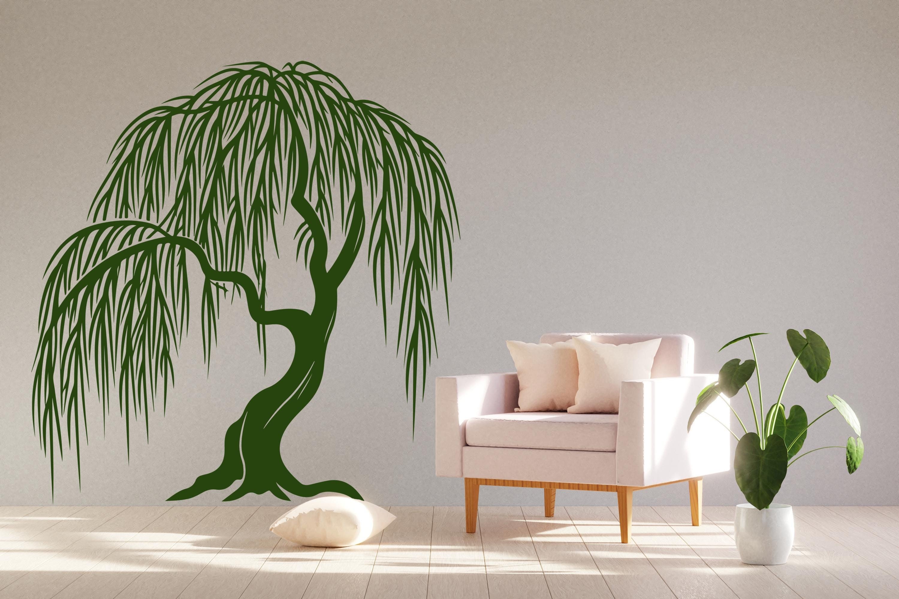 エルテ Erte「Willow Tree」シルクスクリーン 10号大 サイン エルテ