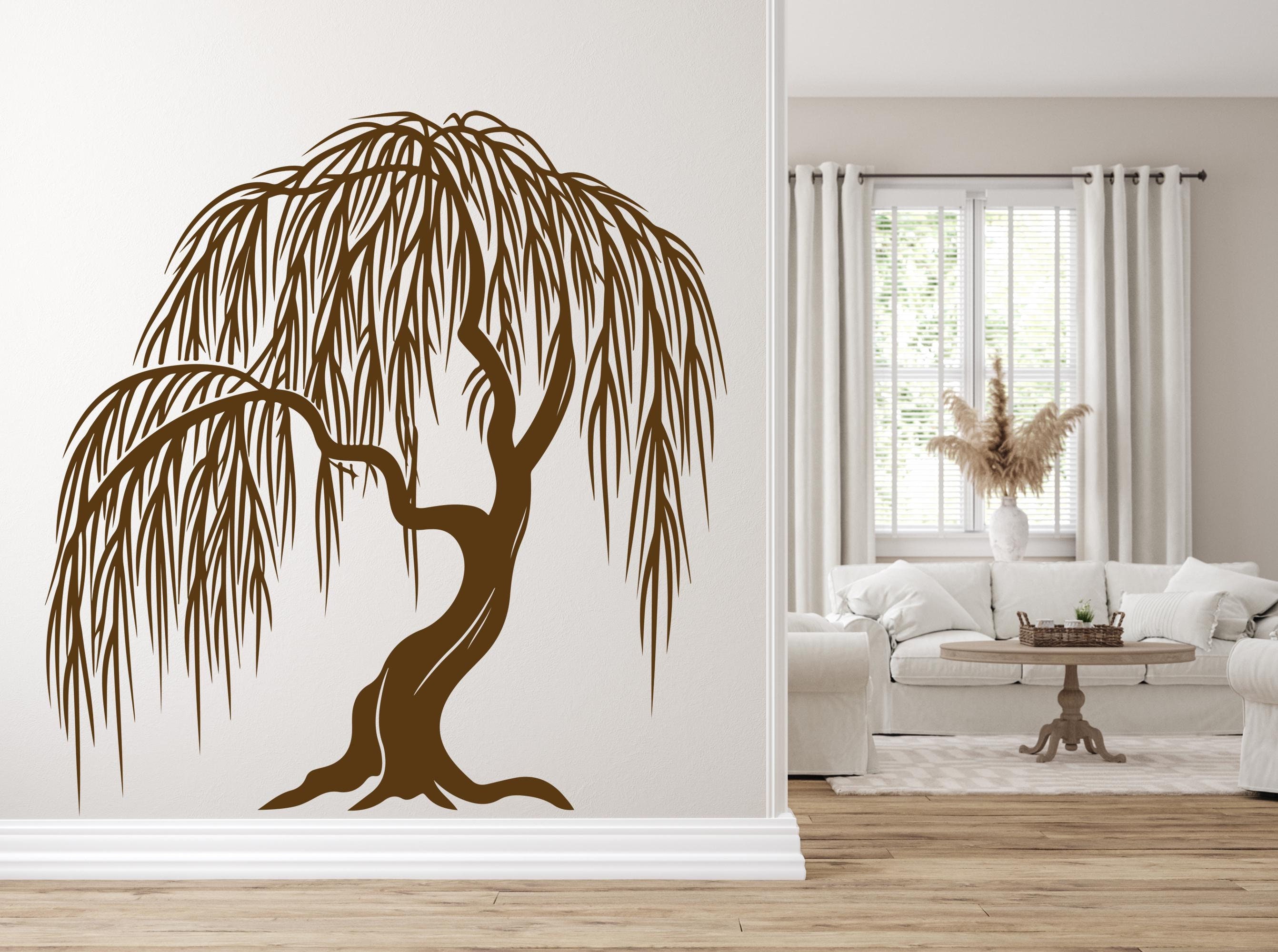 エルテ Erte「Willow Tree」シルクスクリーン 10号大 サイン エルテ