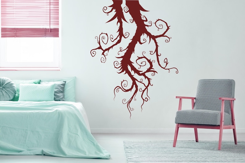 Storybook decor that works well for a renter wanting visual impact without permanent changes, adding personality through form and motion.