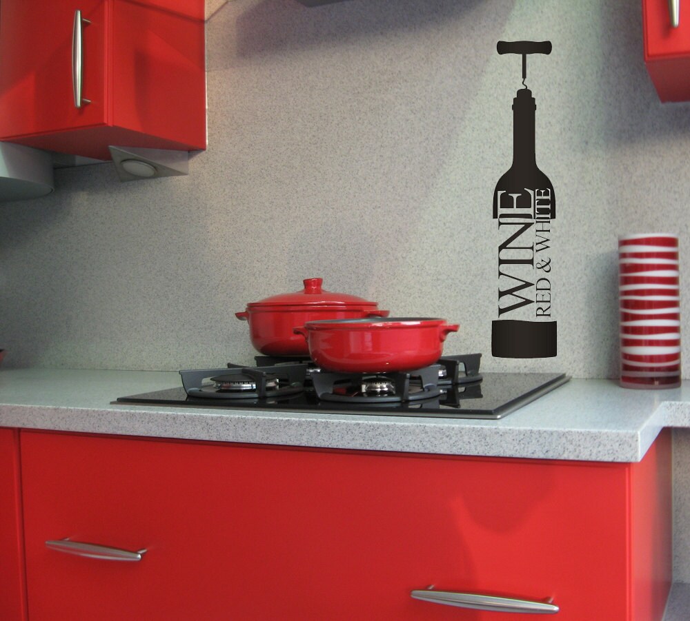 Wine Bottle Decal Wine Bottle Decor Decorations Wine Bottle