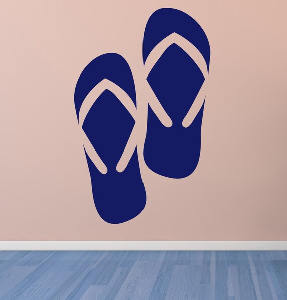 Flip Flops Sign, Flip Flop Decor, Flip Flops Door Hanger, Wall Art