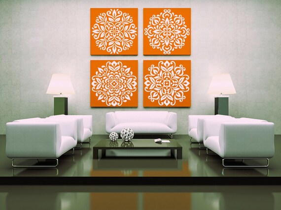 Decorative Wall Decals Medallion Wall Decor Ceiling Medallion Ceiling Decal Set Of 4 Old World Ornate Bedroom Wall Home Decor