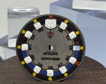 Coyote Ridge Titanium Watch Dial – 29mm Pathfinder Series Dial