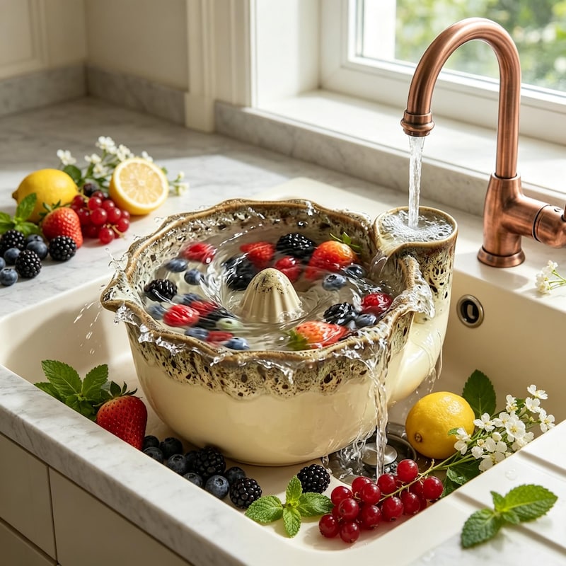 Fruit Rinser Berry Bowl Rinse - Etsy