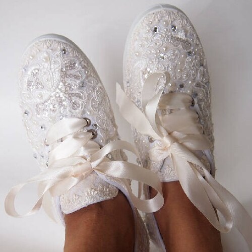 bridal tennis shoes