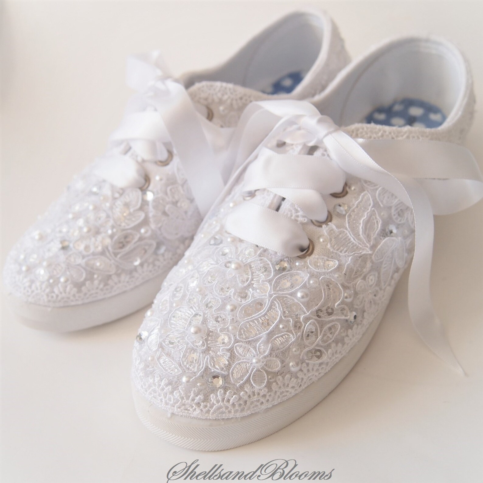 bridal tennis shoes