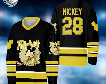 Personalized Ddisney Hockey Jersey Mickey Mouse Shirt Mickey Jersey Custom Ddisney Matching Jersey Ddisney Party Outfit For Ddisney Trip