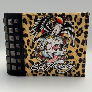Ed Hardy Wallet - Etsy