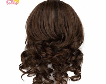 LilyLocks Handgemachter Pferdeschwanz: 100% Echthaar 26 cm