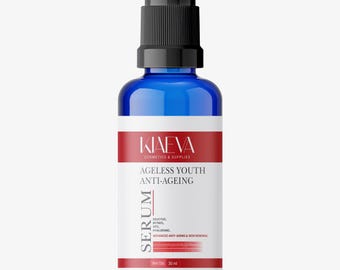 AGELESS SERUM :Anti-Aging, Hydrating & Radiance-Enhancing Facial Serum | Daily Skincare for All Skin Types | 30ml