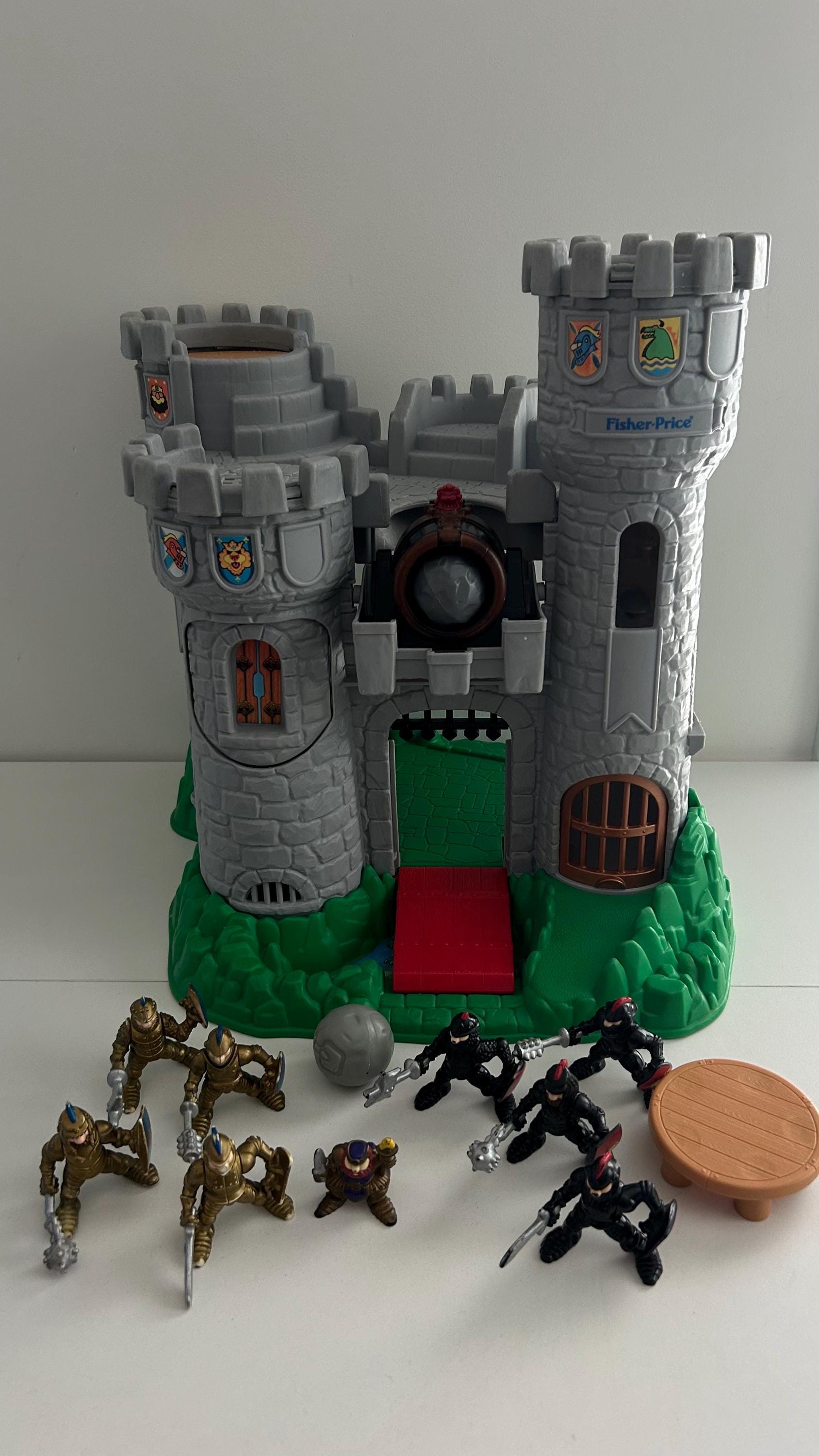 Vintage Castle Figurine - Etsy