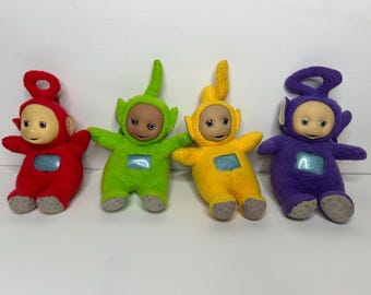 Original Teletubbies Plüsch Figur Lala - aus dem Jahr 1996 (Neu (gemäss