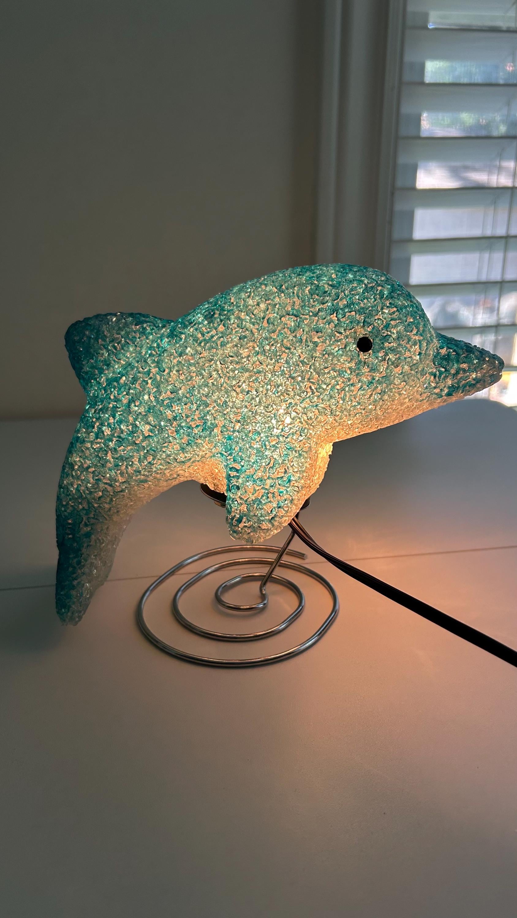 Dolphin Lamp Vintage - Etsy