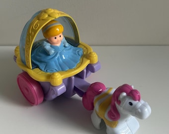 Cinderella Royal Carriage Little People Disney Princess klipklop - Fisher-Price