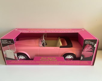 Classic Pink Convertible Car for Barbie – Vintage in Box – Classic Convertible