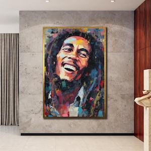 Bob Marley Smile Handmade Wood Poster 10.25x11.25 - Etsy