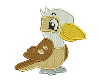 Machine Embroidery Kookaburra Australan Bird Animal