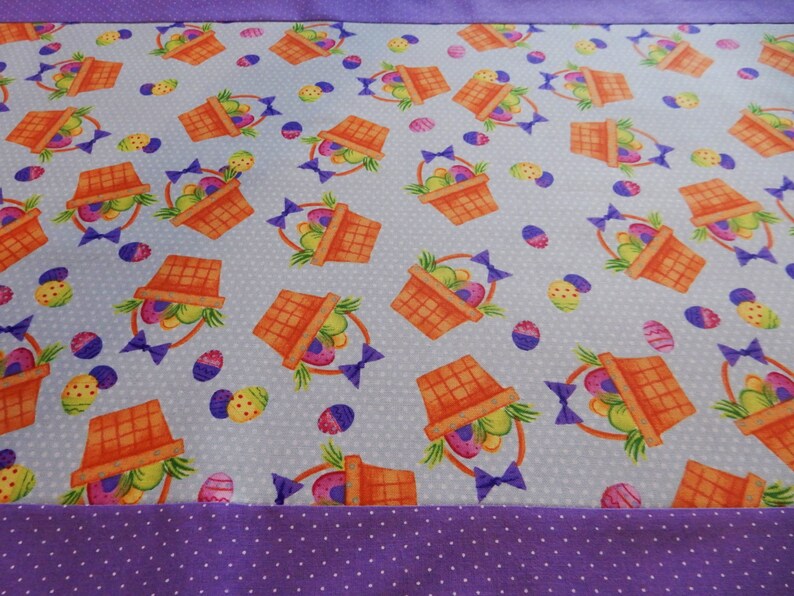 Easter Basket Table Runner home decor image 2