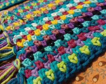 Handmade crocheted  cotton scarf  *Free Shipping*