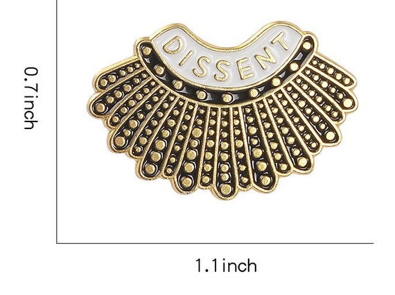 Dissent 2024 pin earrings