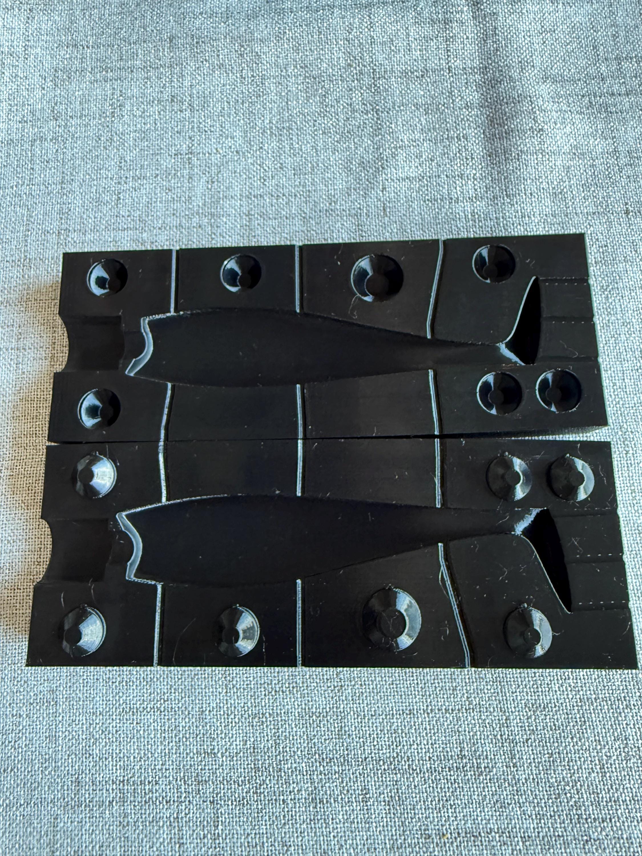 Esca Fai Da Te Stampo Da Pesca Morbido Plastisol Soft Jerkbait