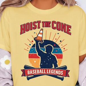 Funny Baseball Meme PNG, Hoist The Cone Game Day Humor (Digital Download) image 3