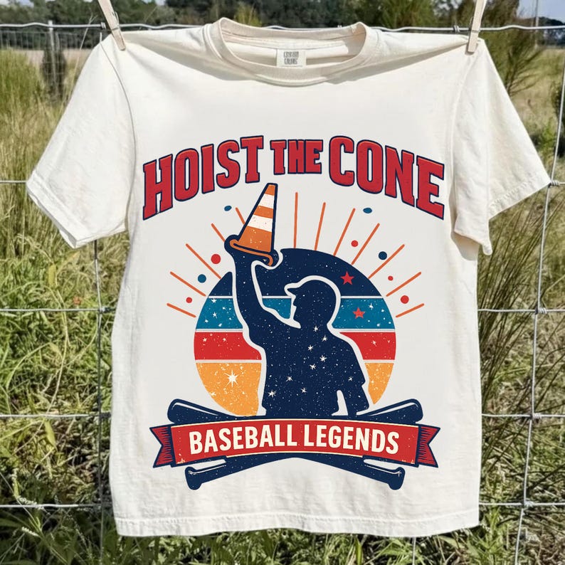 Funny Baseball Meme PNG, Hoist The Cone Game Day Humor (Digital Download) image 1