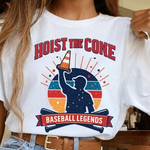 Funny Baseball Meme PNG, Hoist The Cone Game Day Humor (Digital Download) image 2