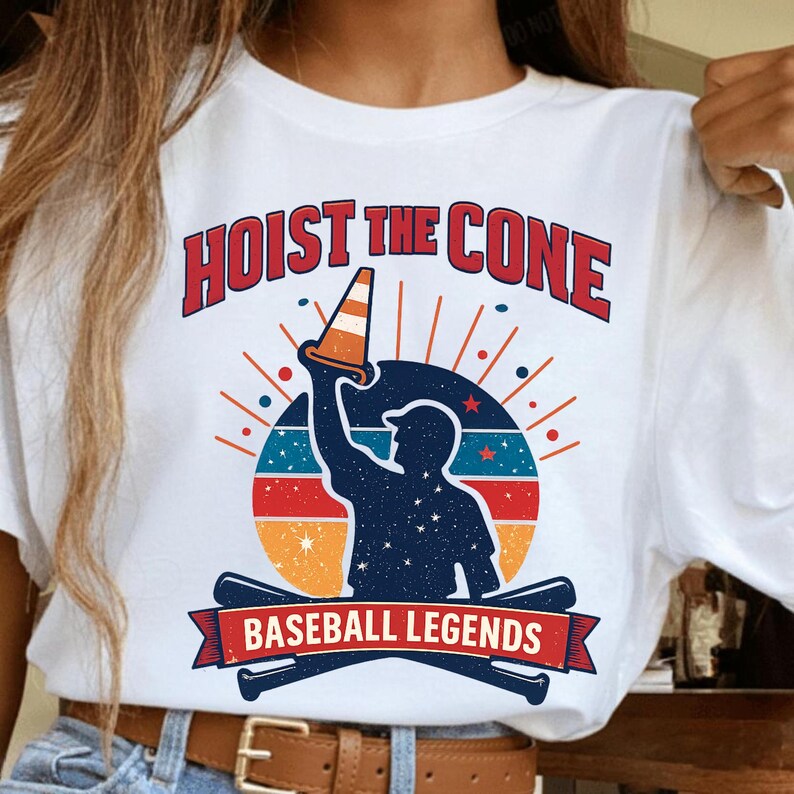 Funny Baseball Meme PNG, Hoist The Cone Game Day Humor (Digital Download) image 2