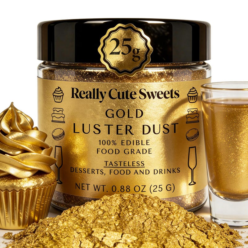 Edible Gold Decorations - Etsy