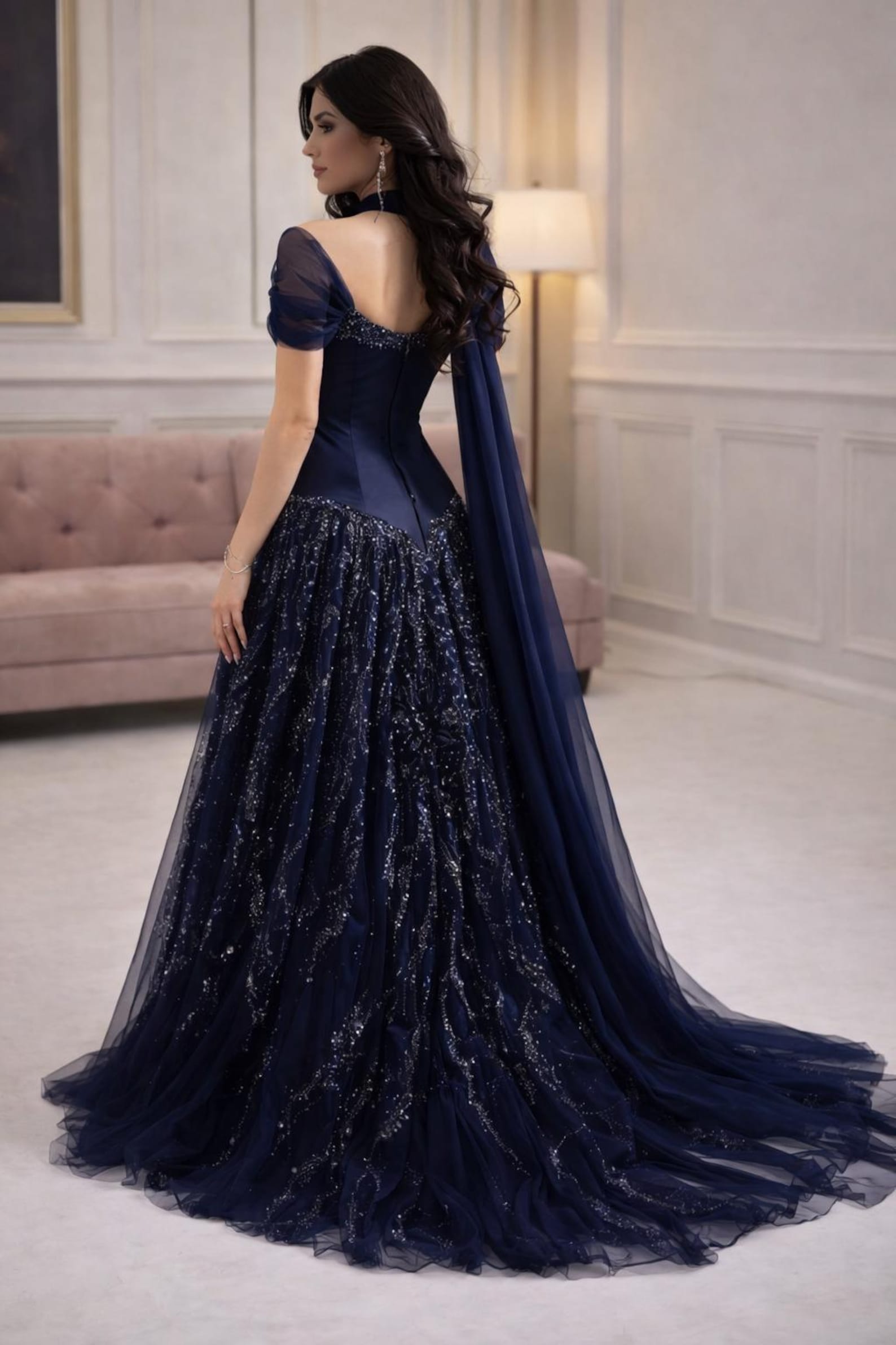 beaded corset dress Corset-Bodice Sparkly Long Formal What Shoes to Wear Size:US  18W smarttag_regular_price