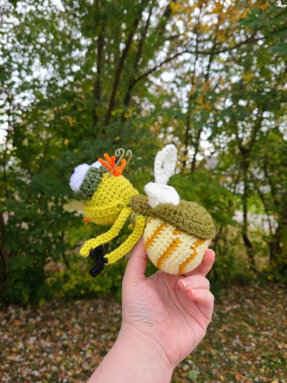 Disney Princess and the Frog Lightning Bug Sidekick Ray Amigurumi Plushie 