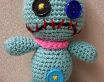 Disney-geïnspireerde ragdoll scrump gehaakte amigurumi knuffel