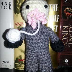 Doctor Who Inspired Crochet Ood Plushie Amigurumi