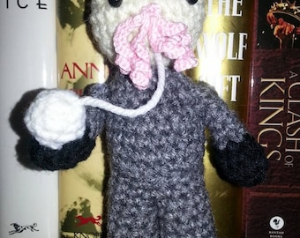 Doctor Who Inspired Crochet Ood Plushie Amigurumi