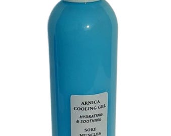 Arnica Cooling Gel Plant Based Muscle Relief with Menthol & Aloe