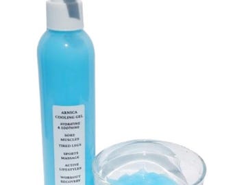 Arnica Cooling Gel  Plant Based Muscle Relief with Menthol & Aloe