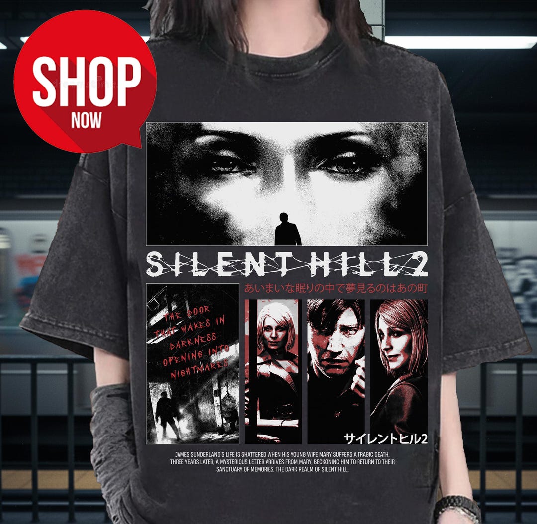 Silent Hill 2 Png, Heather Mason Vintage Png, Distressed Graphic — free download