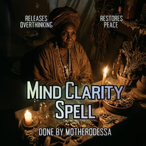 Mind Clarity Spell Clear Confusion Strengthen Focus and Mental Reading Sharpness