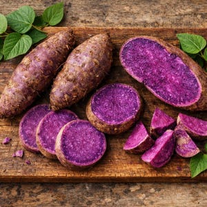 100 Samen Lila Süßkartoffel Samen Lila Süßkartoffel Ernährung Grün Gemüse