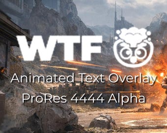 Gaming Emoji Text Overlay – Animated Alpha Pack for Streamers