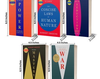 Robert Greene Concise 5-Book Set: Power, Human Nature, Mastery, Seduction, War