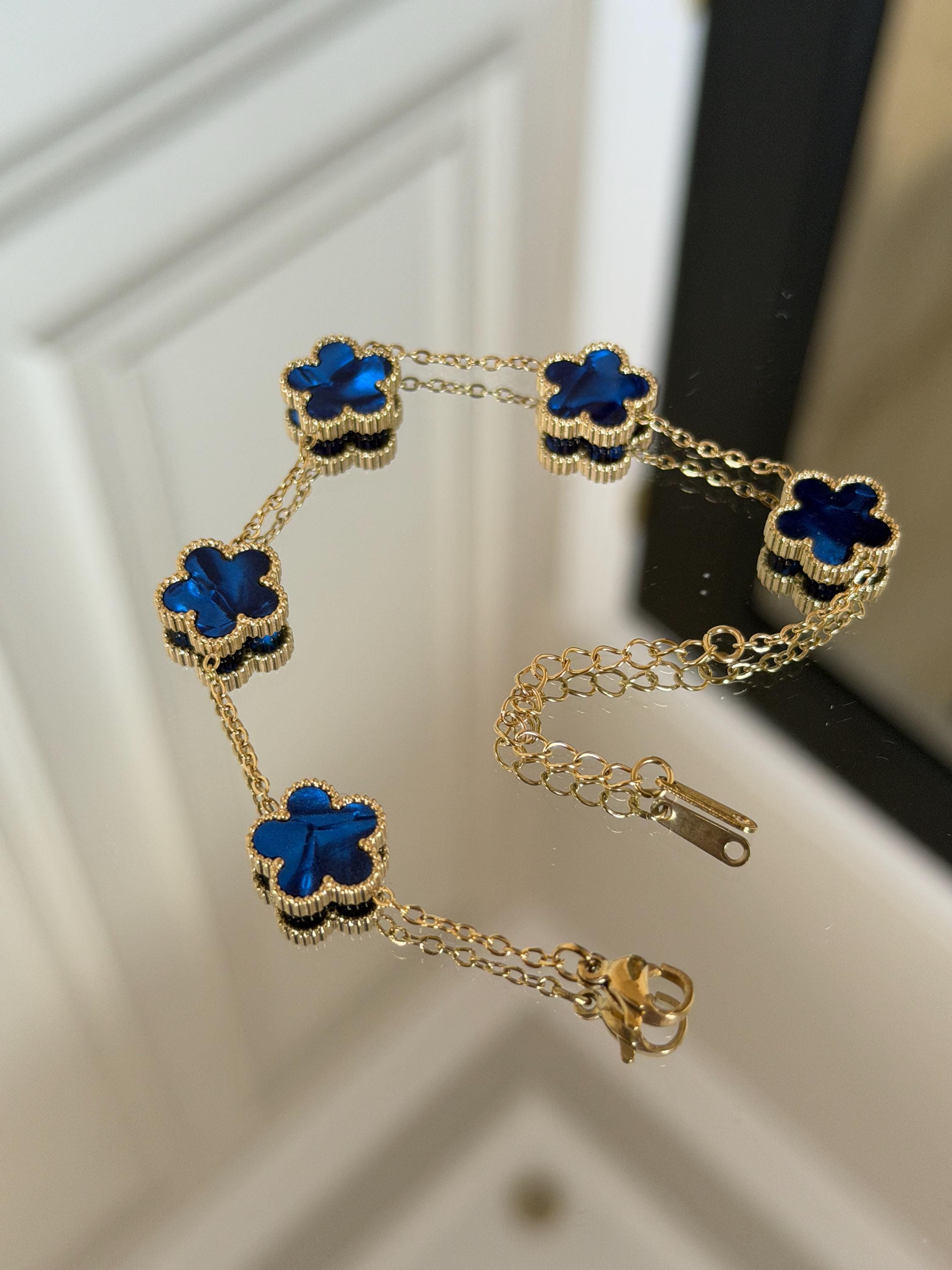 Van cleef clover bracelet - Etsy 日本