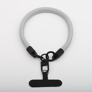 Braided Wrist Lanyard with Phone Grip 3.94 in Thick Rope, 11.82 in for Secure Stylish Carry, 36g - Compatible with Pop Sockets & Cases.