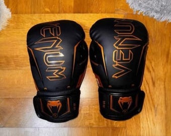 Venum Boxing Gloves | Premium Leather Boxing Gloves | Personalized Custom Gloves for Professional boxer gift ,sparring gloves and
